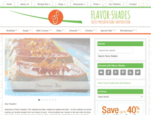 Tablet Screenshot of flavorshades.com